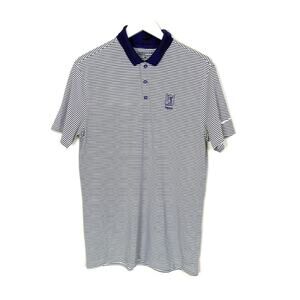 Nike Golf TPC Sawgrass Dri-Fit Polo in Purple White Stripe